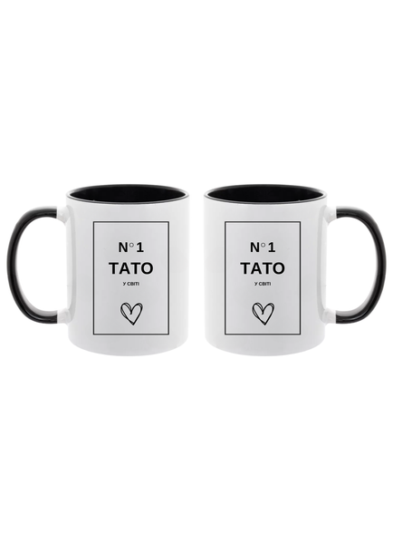 Чашка Тато №1 Чашка сублімаційна фото